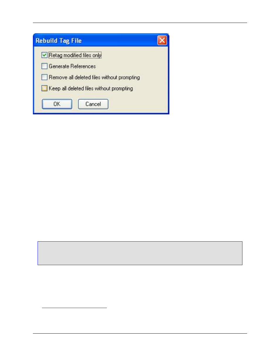 Context tagging® options, General context tagging® options, Context tagging | Options, General context tagging | Slick EDIT V3.3 User Manual | Page 95 / 568