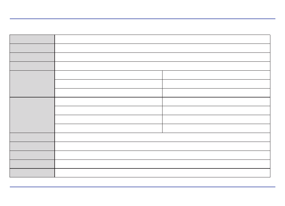 Specifications | Slick MP417-2CB User Manual | Page 30 / 35