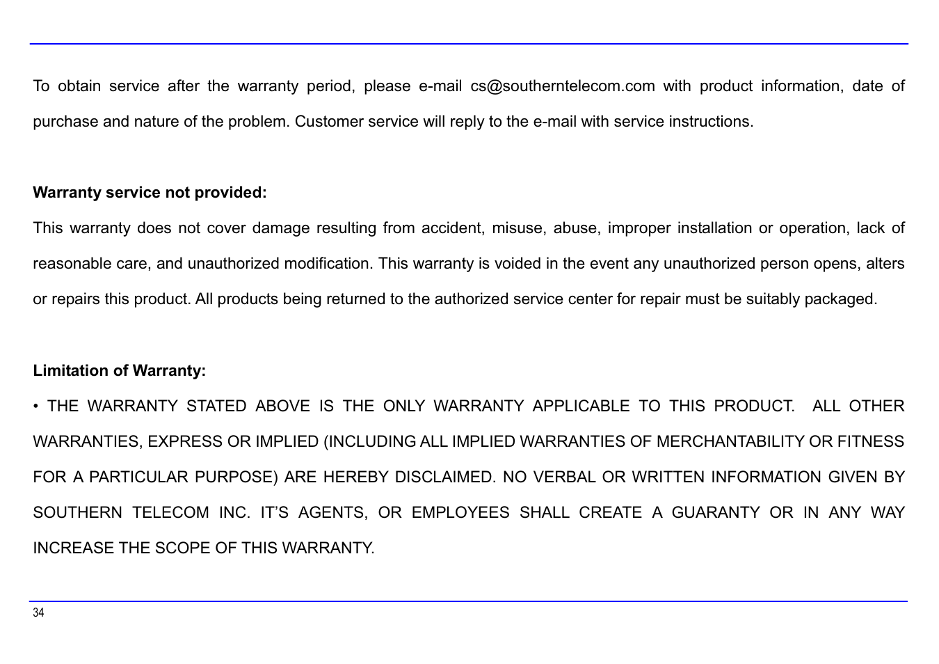Slick MP416SP-2 User Manual | Page 38 / 40