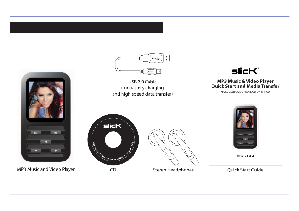 2 gb | Slick MP517TM-2 User Manual | Page 2 / 35