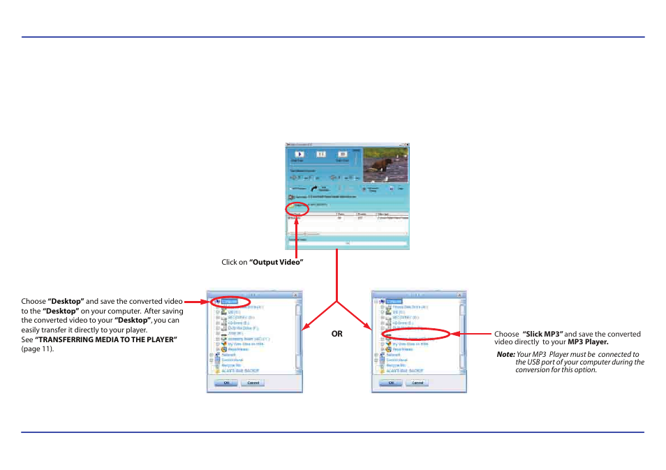 Converting videos | Slick MP517TM-2 User Manual | Page 24 / 35