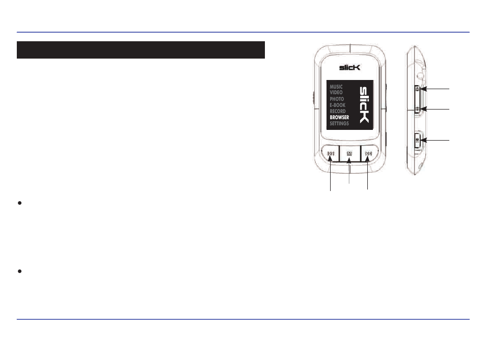 Browser deleting files, Deleting files | Slick MP413-2 User Manual | Page 25 / 33