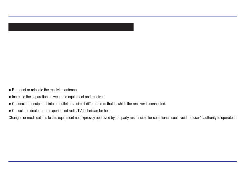 Fcc information | Slick MP413-2 User Manual | Page 5 / 33