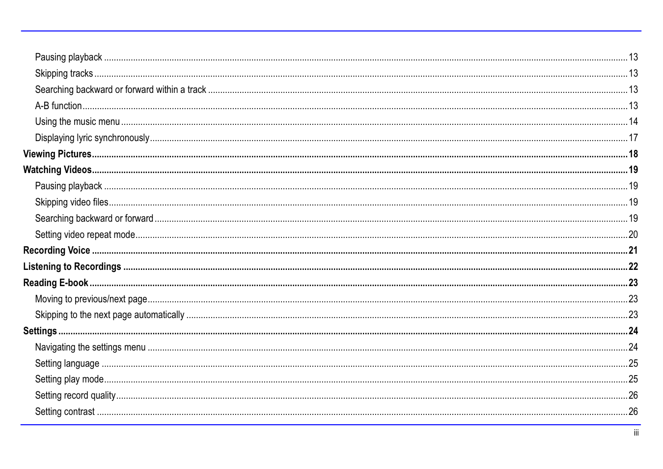 Slick MP416-1 User Manual | Page 3 / 40
