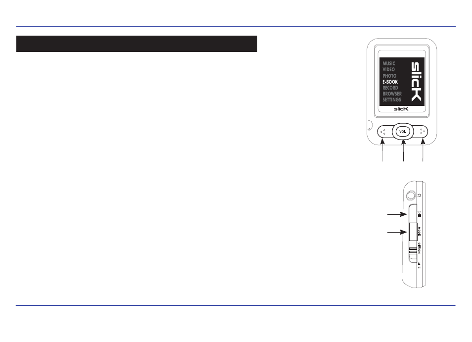 E-book, Viewing txt files | Slick MP402-2 User Manual | Page 21 / 29