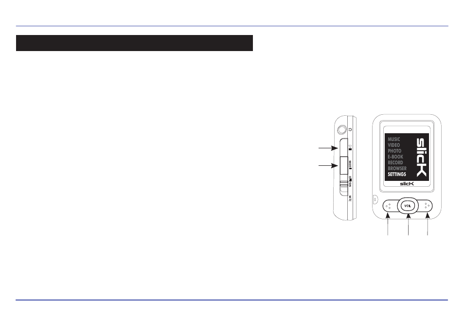 Settings, Navigating the settings menu | Slick MP402-2 User Manual | Page 24 / 29