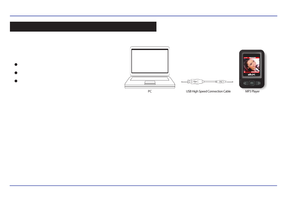 Connecting to a computer, System requirements, Pc connection | Slick MP402-2 User Manual | Page 8 / 29