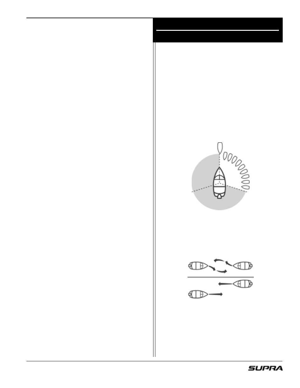 Basic boating rules, Encountering other vessels, Boating rules | Supra LAUNCH 20 User Manual | Page 15 / 88