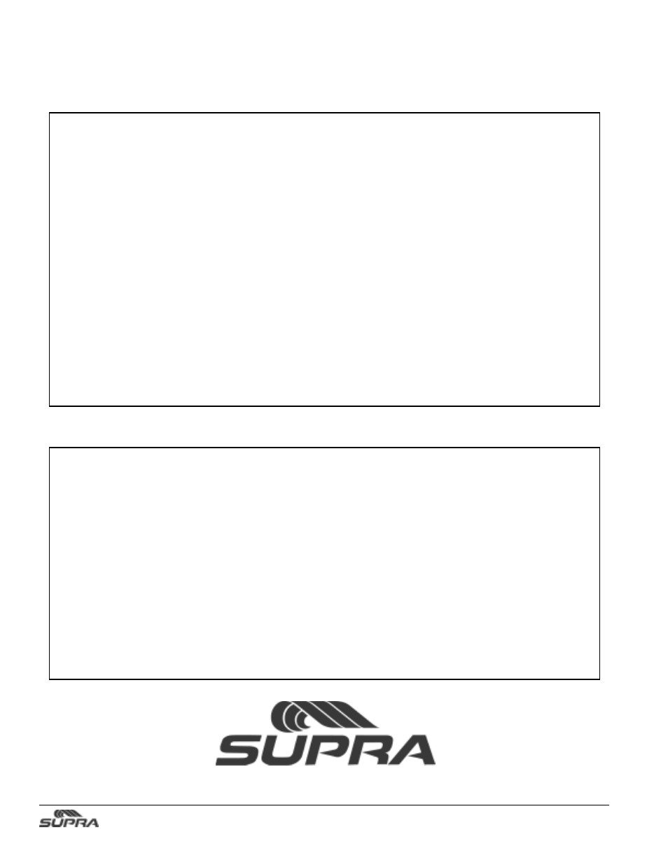 Supra SUNSPORT 24V User Manual | Page 2 / 74