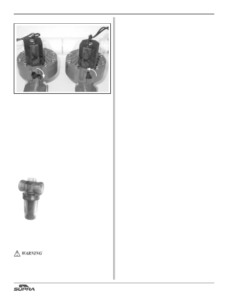 Supra SUNSPORT 24V User Manual | Page 36 / 74