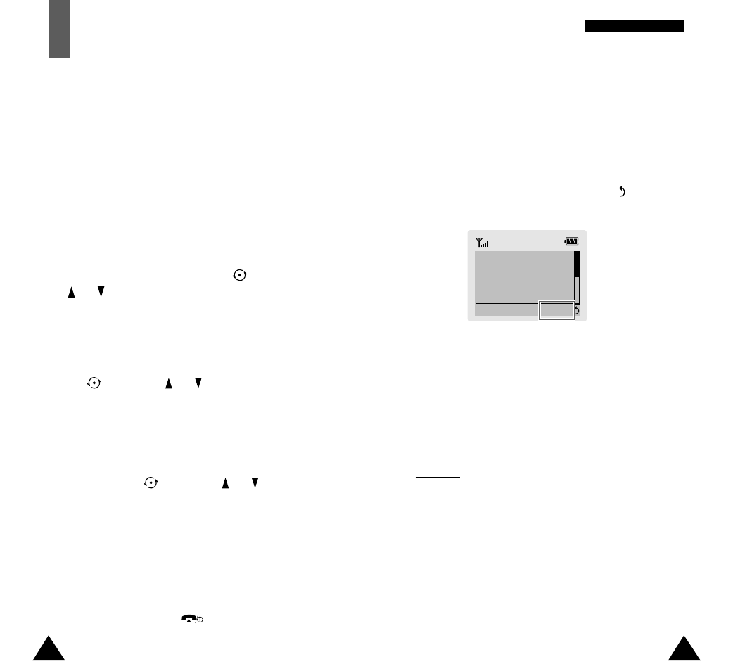 Using the menus, Accessing a menu function by using its shortcut, Accessing a menu function by scrolling | Samsung STH-N271 User Manual | Page 24 / 56