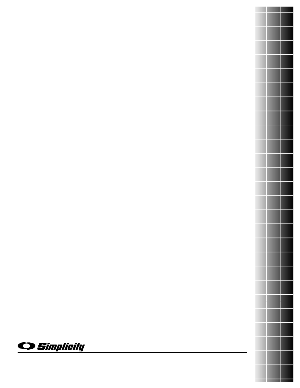 Simplicity Manufacturing 1693225 User Manual | Page 42 / 42