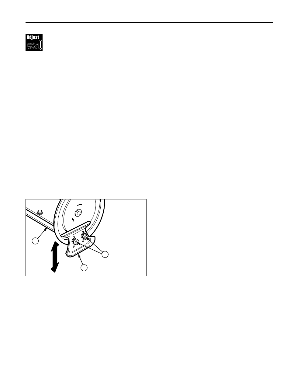 Scraper bar & skid shoe adjustment, Large frame snowthrowers | Simplicity Manufacturing L1428E User Manual | Page 17 / 22