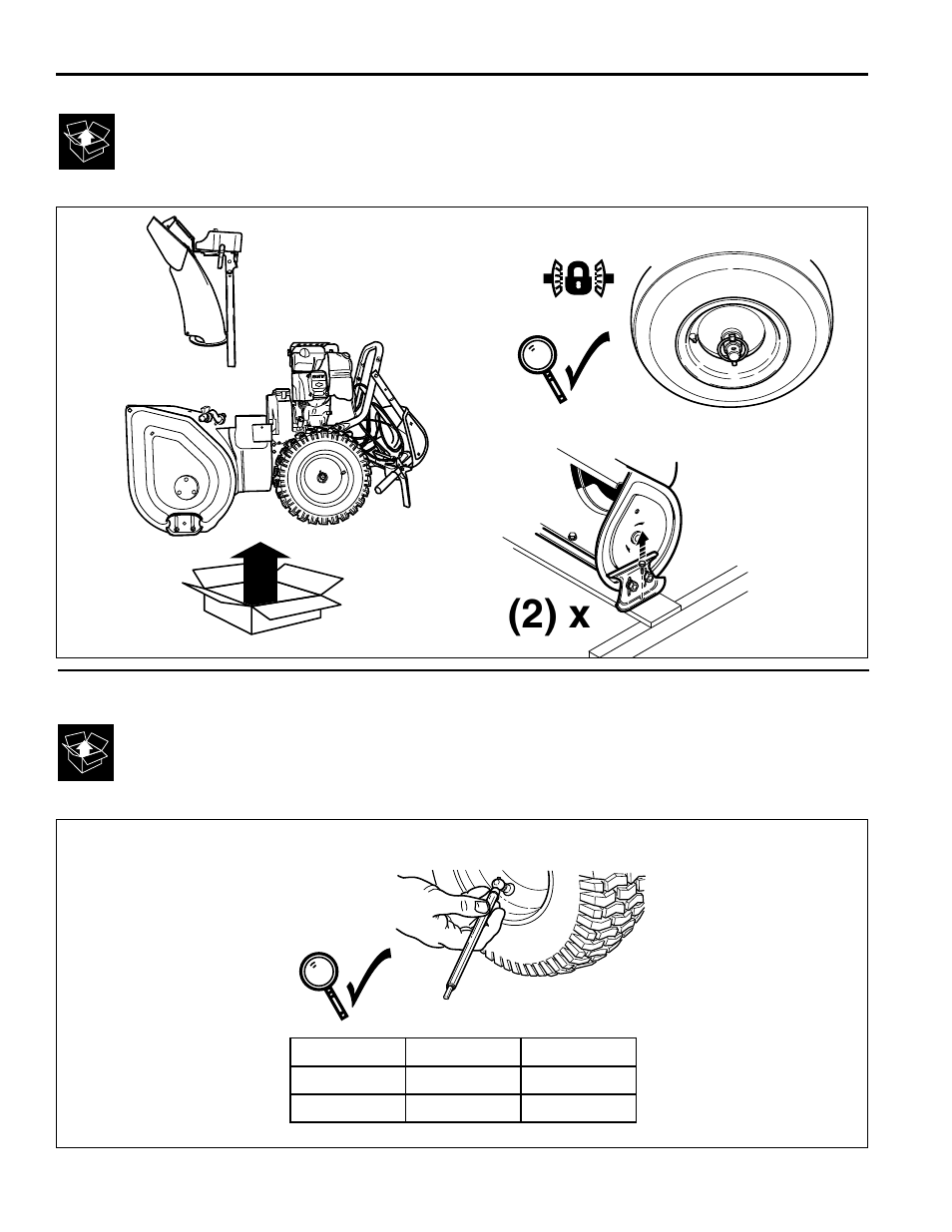 2) x | Simplicity Manufacturing L1428E User Manual | Page 4 / 22