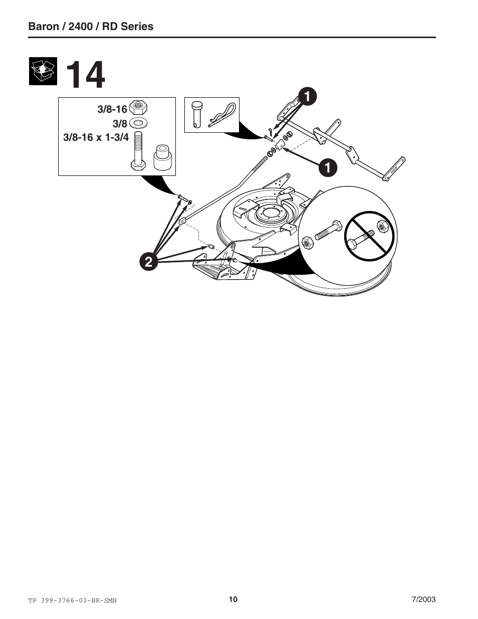 Simplicity Manufacturing 2400 User Manual | Page 10 / 22