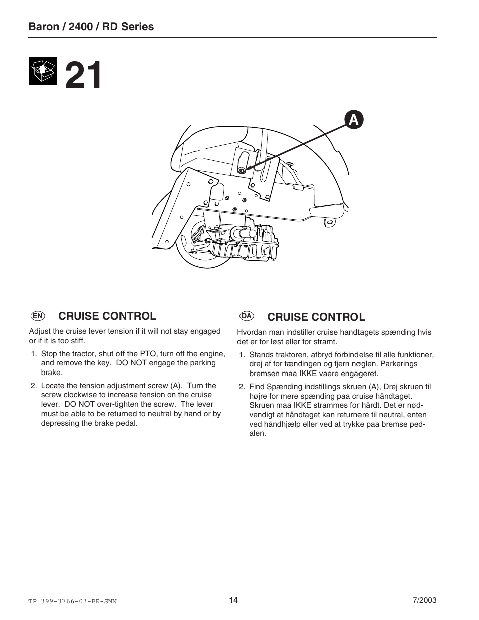 Simplicity Manufacturing 2400 User Manual | Page 14 / 22