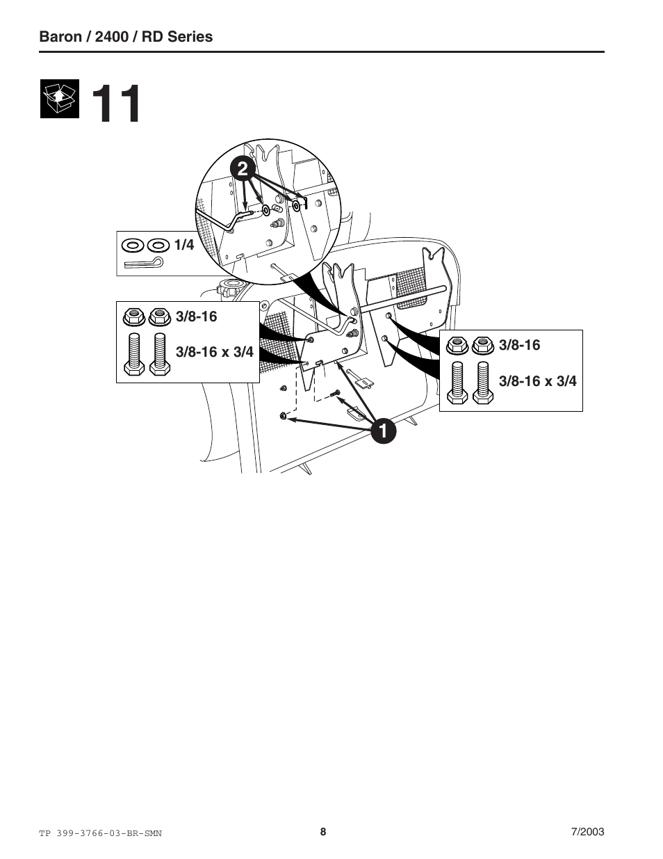 Simplicity Manufacturing 2400 User Manual | Page 8 / 22