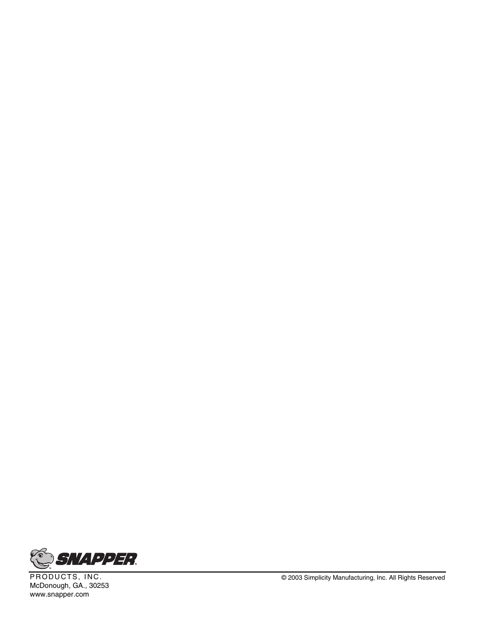 Simplicity Manufacturing 5900608 ZT18441KHC User Manual | Page 20 / 20