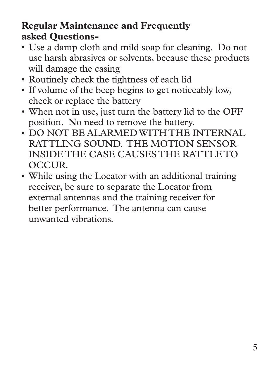 SportDOG DSL-400 User Manual | Page 5 / 8