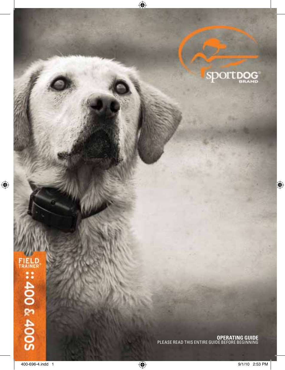 SportDOG Field Trainer 400 & 400S User Manual | 11 pages