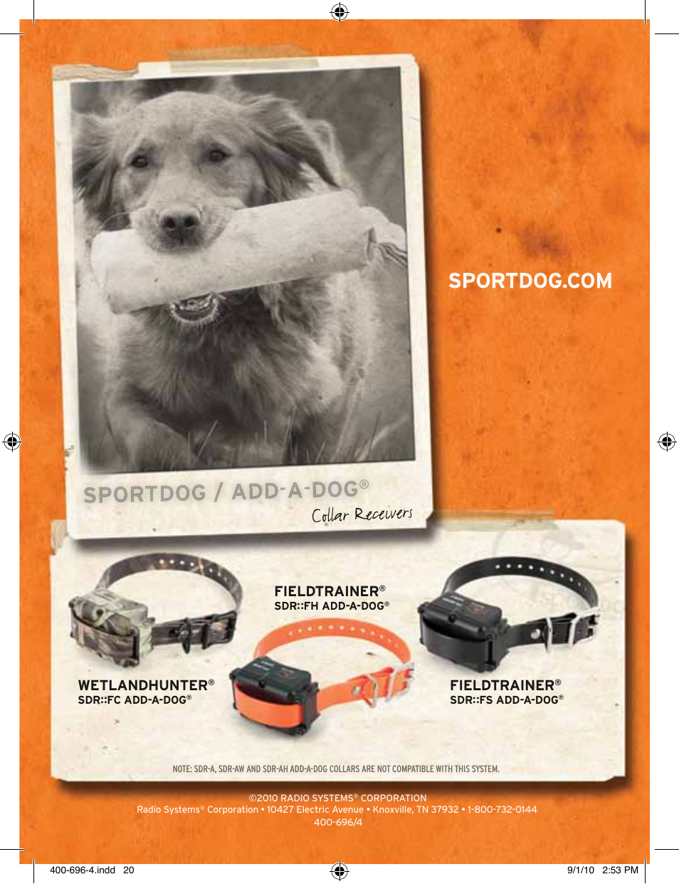 SportDOG Field Trainer 400 & 400S User Manual | Page 11 / 11