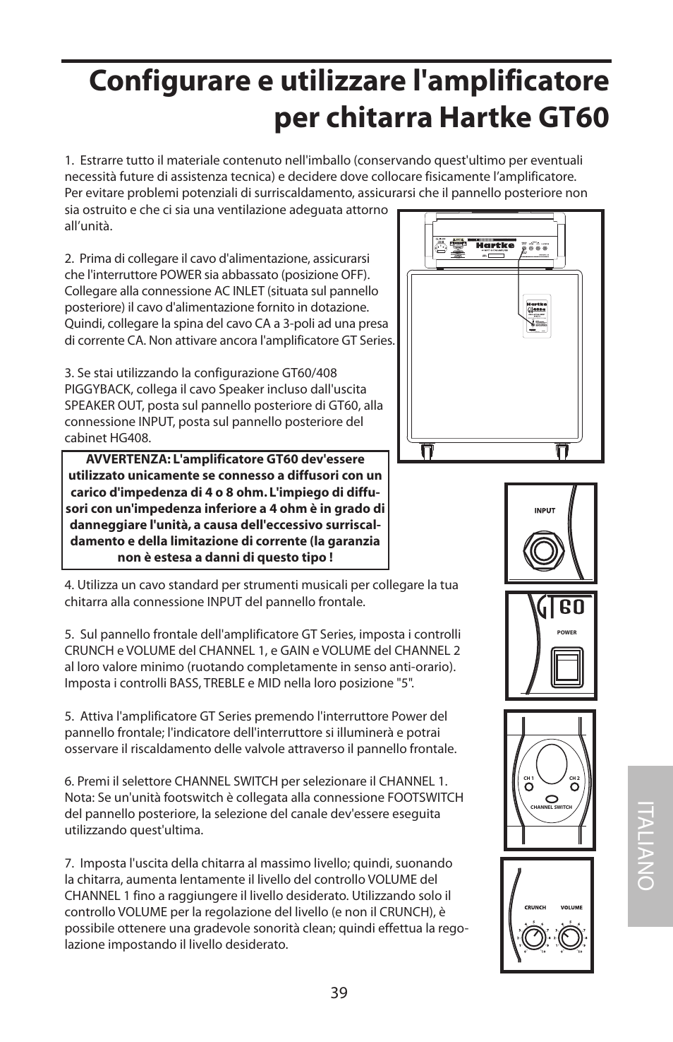 It aliano | Samson GT408 User Manual | Page 43 / 52