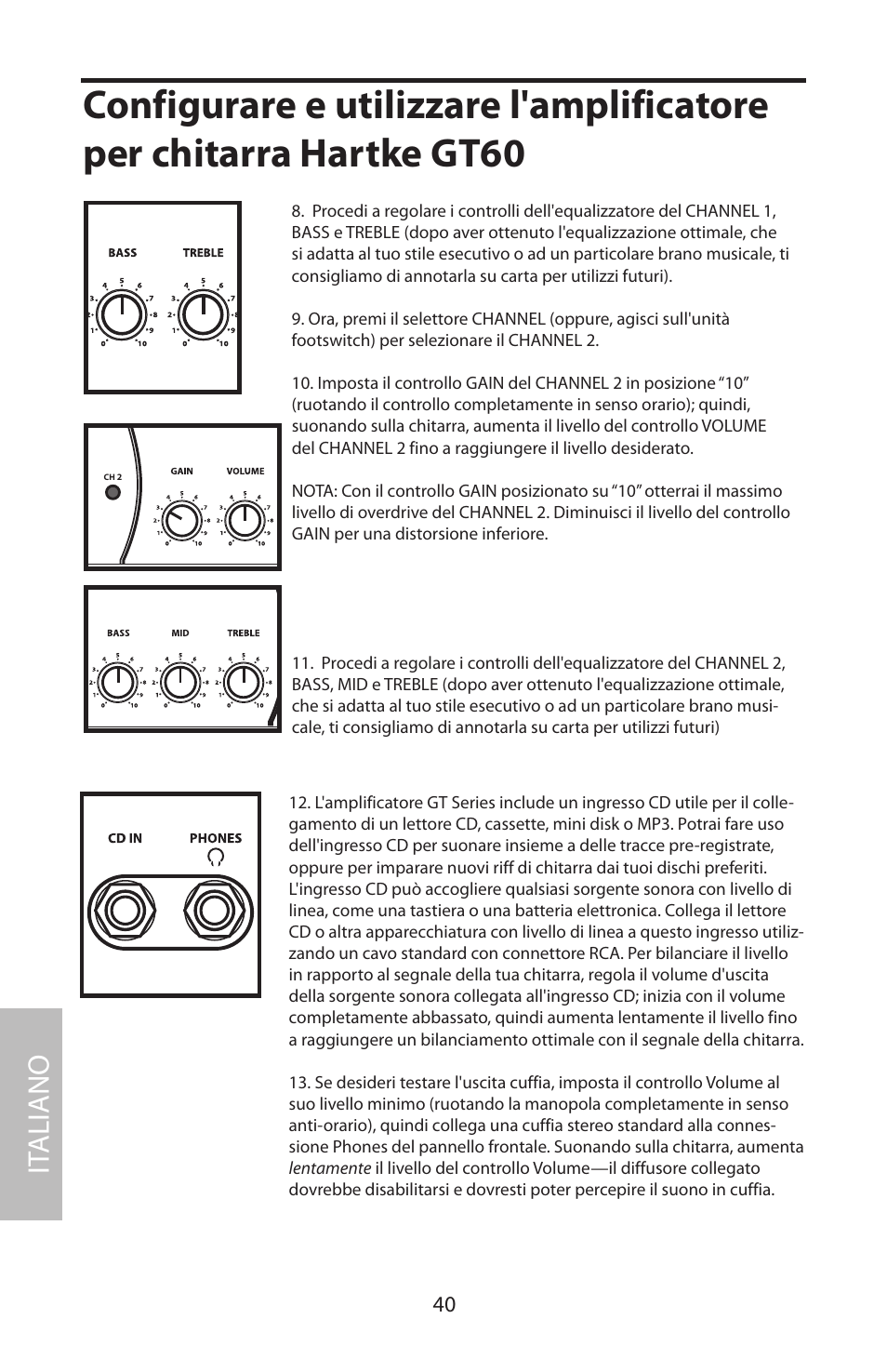 It aliano | Samson GT408 User Manual | Page 44 / 52