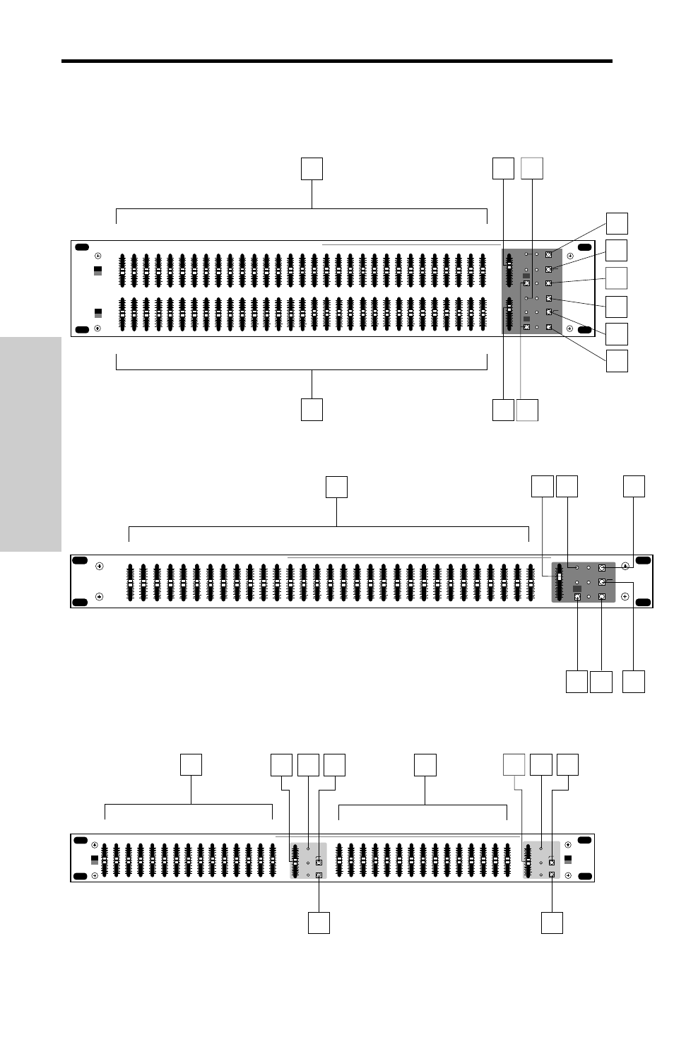 Face avant des correcteurs e62i / e31i / e30i, Fran ç ais, E31i e62i | E30i, Samson | Samson E31I User Manual | Page 22 / 48