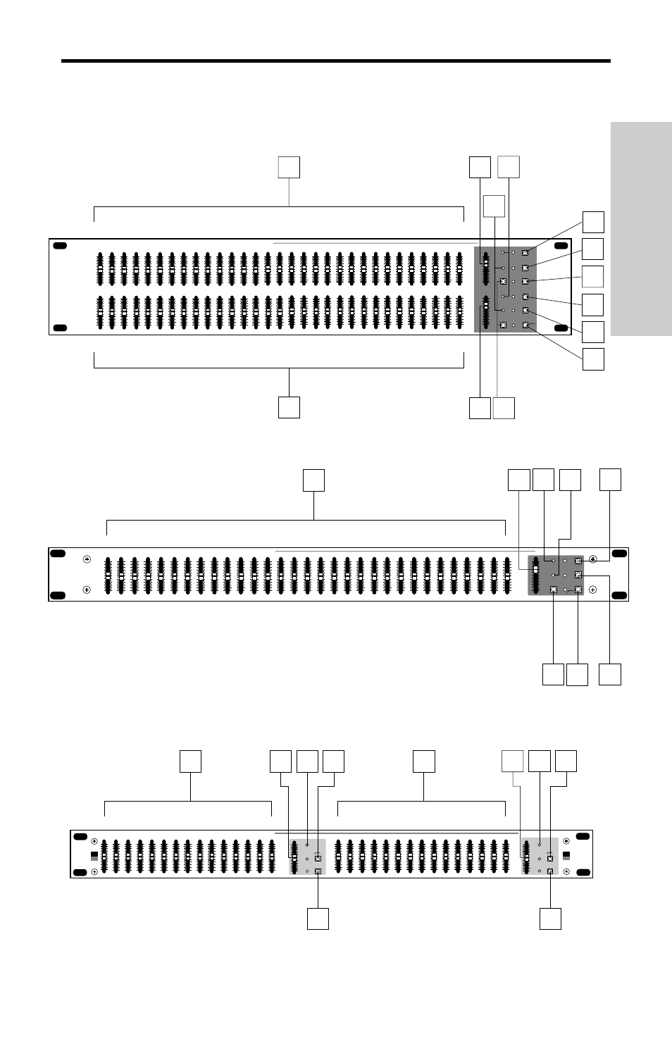 Guided tour, E62i / e31i / e30i front panel, English | Samson | Samson E31I User Manual | Page 5 / 48
