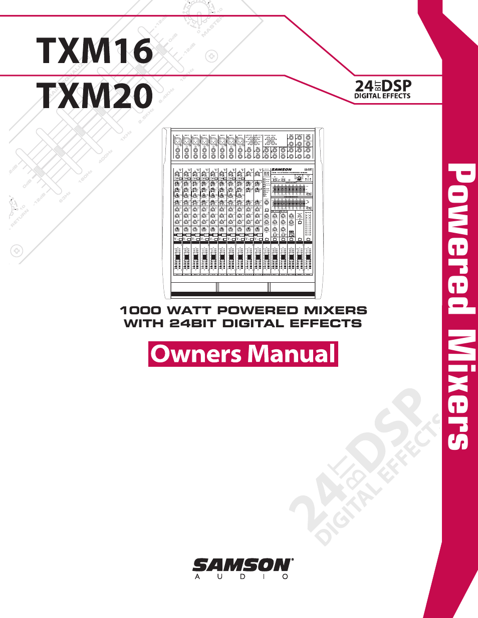 Samson Txm16 User Manual | 132 pages