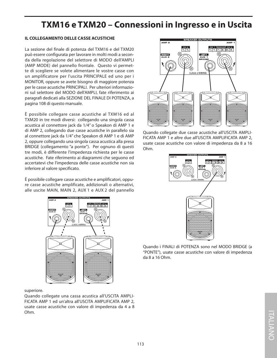 It aliano | Samson Txm16 User Manual | Page 117 / 132