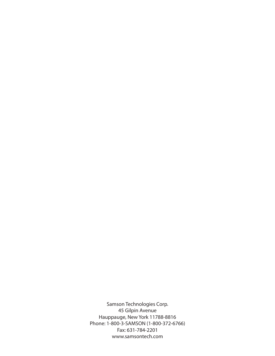 Samson Txm16 User Manual | Page 132 / 132