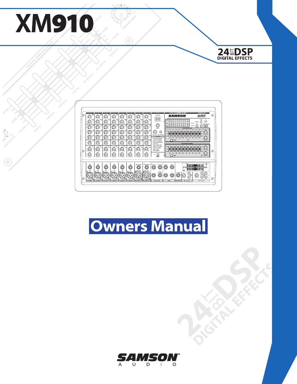 Samson XM910 User Manual | 28 pages