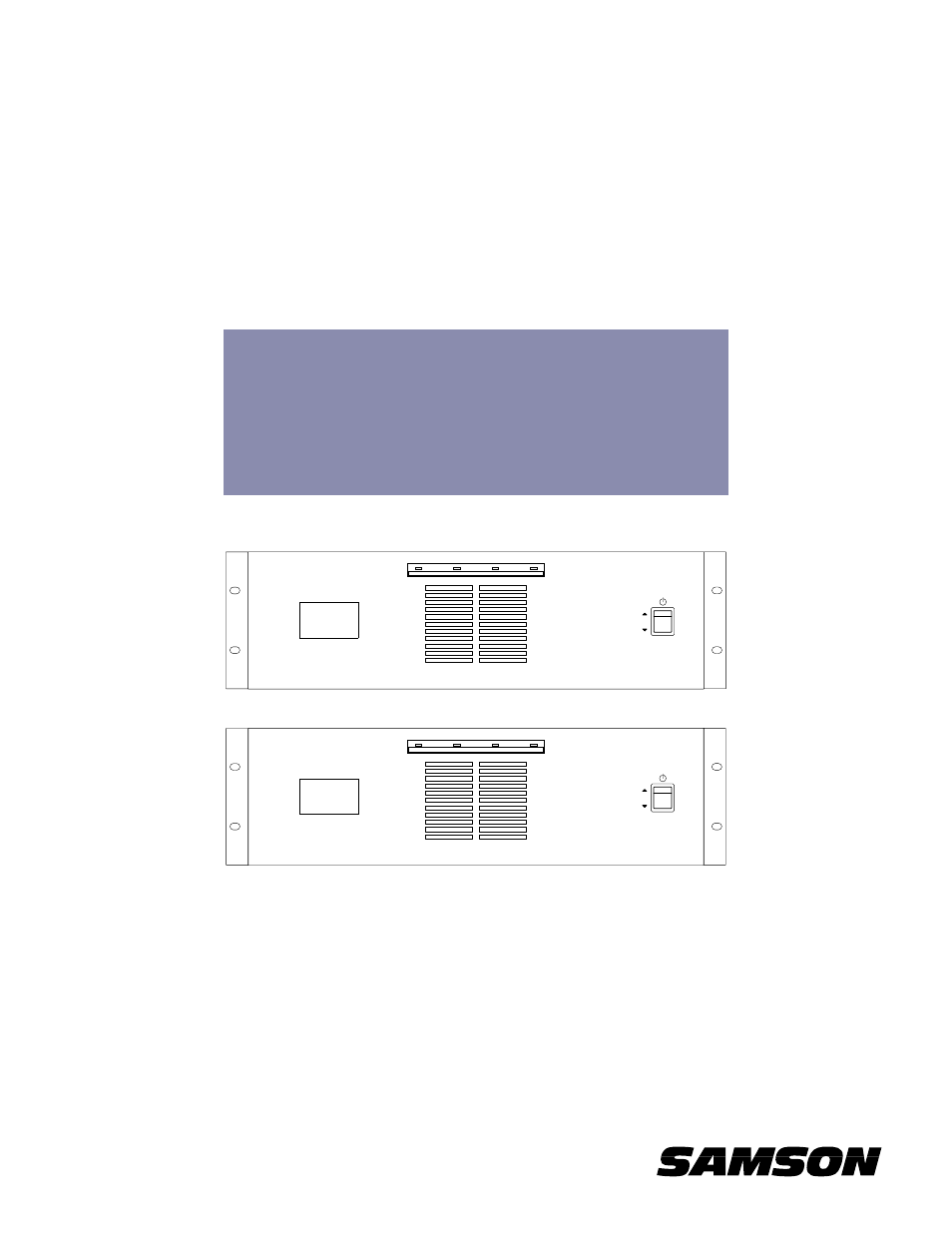 Samson F800 User Manual | 14 pages