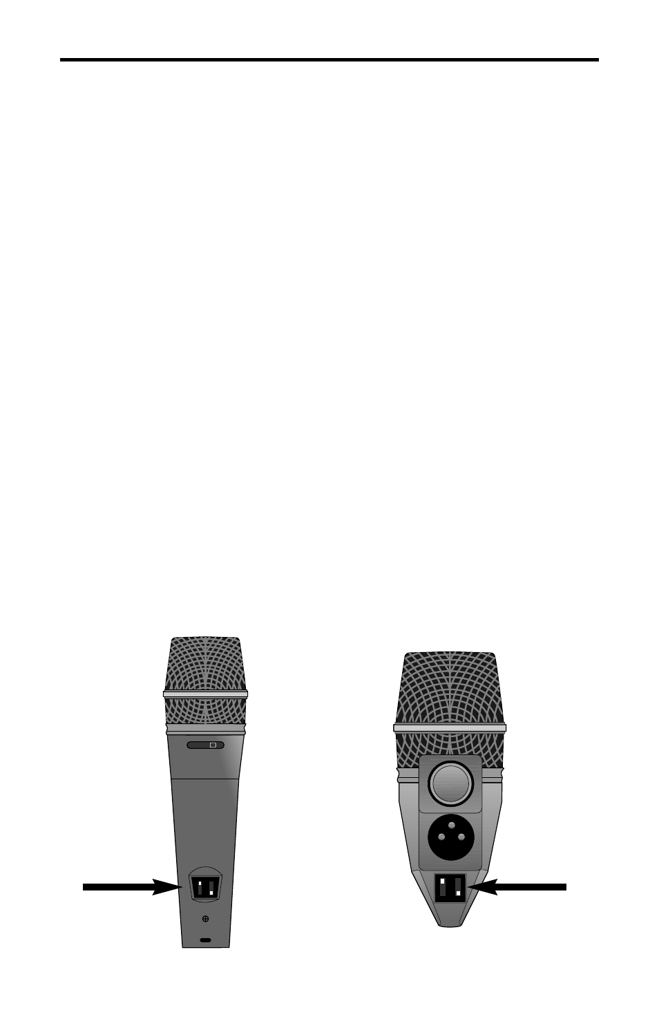 Using your q2 / q3 microphone | Samson Q2 User Manual | Page 7 / 9