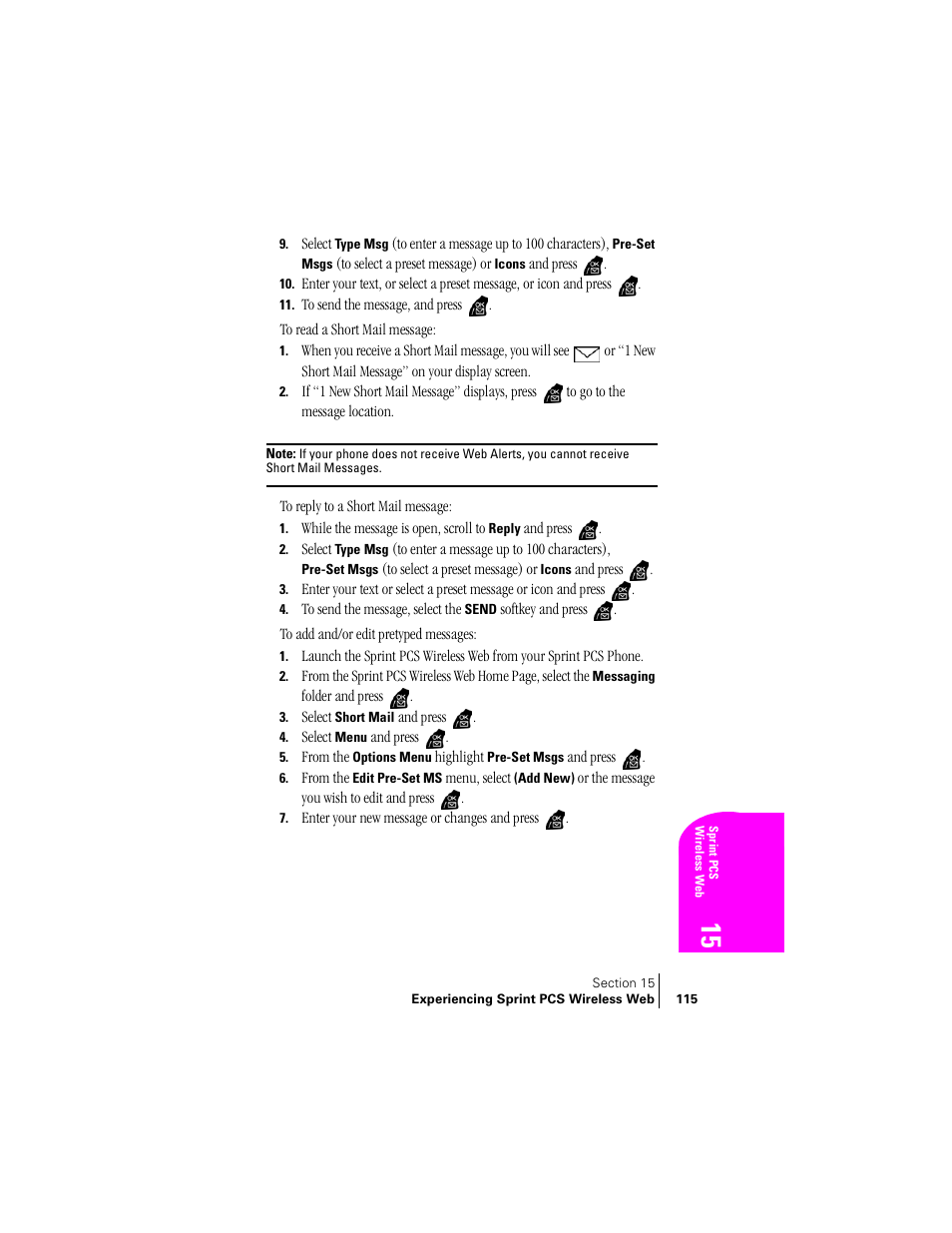 Samsung SPH-A400 User Manual | Page 115 / 157