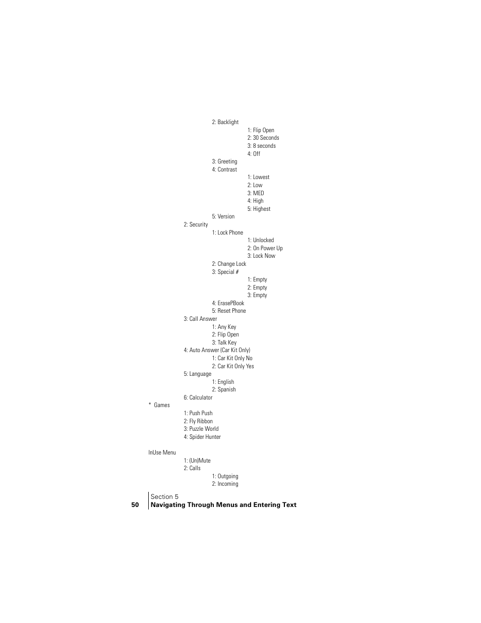 Samsung SPH-A400 User Manual | Page 50 / 157