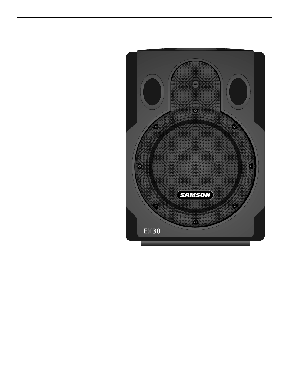 System features | Samson Expedition EX30 User Manual | Page 5 / 17