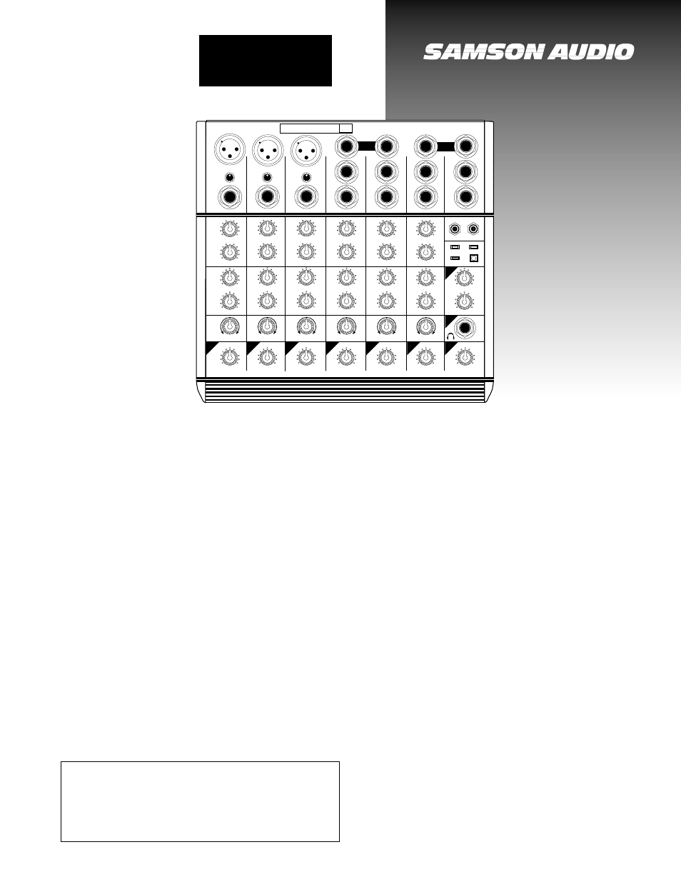 Samson Mixpad 9 User Manual | 2 pages