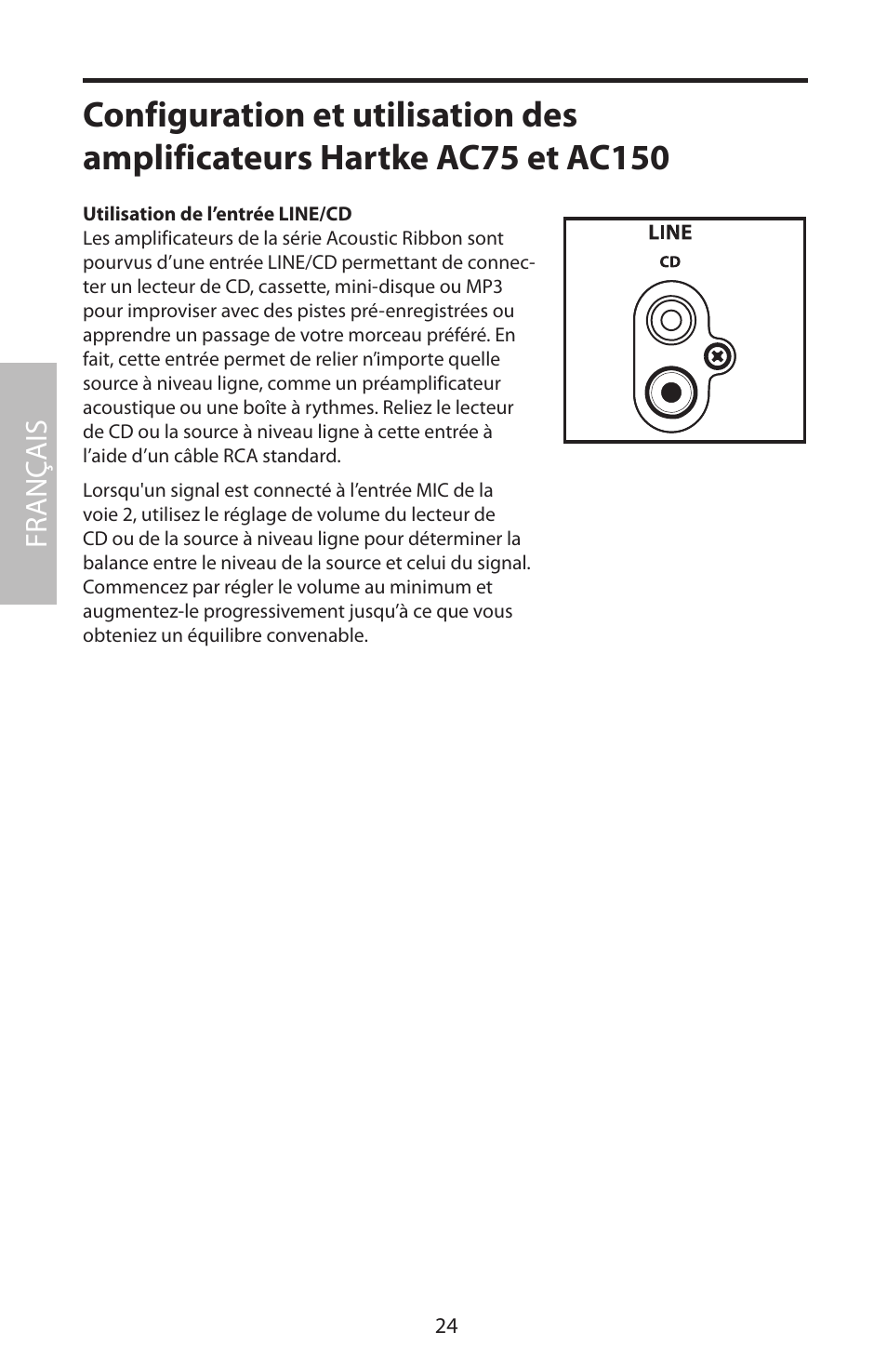 Fr anç ais | Samson Acoustic User Manual | Page 30 / 84