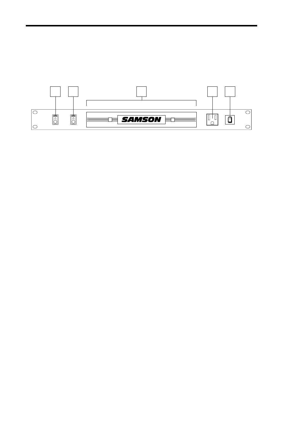 Pb9 front panel, Guided tour - pb9 front panel 7, Guided tour - powerbrite pb9 front panel | Samson PS9 User Manual | Page 7 / 16