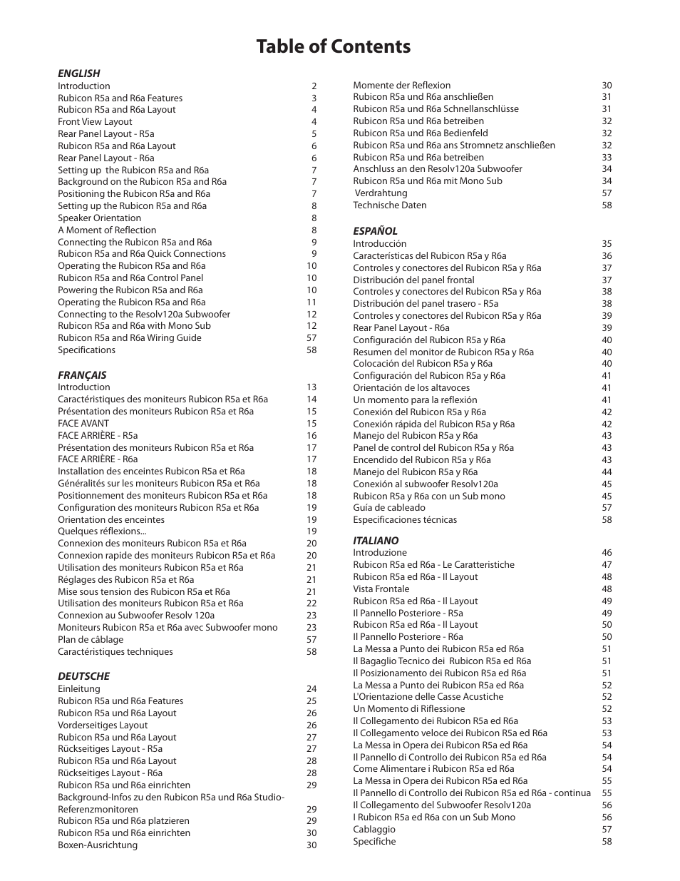 Samson 6A User Manual | Page 5 / 64