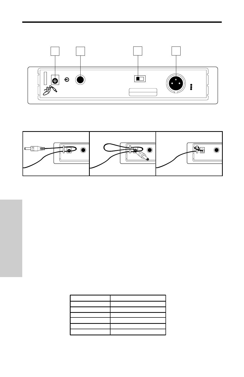 Frequenzzuordnung der empfangskanäle, Frequenzzuordnung der empfangskanäle 26, Bedienelemente - ur1 | Deutsche | Samson UHF 801 User Manual | Page 26 / 45