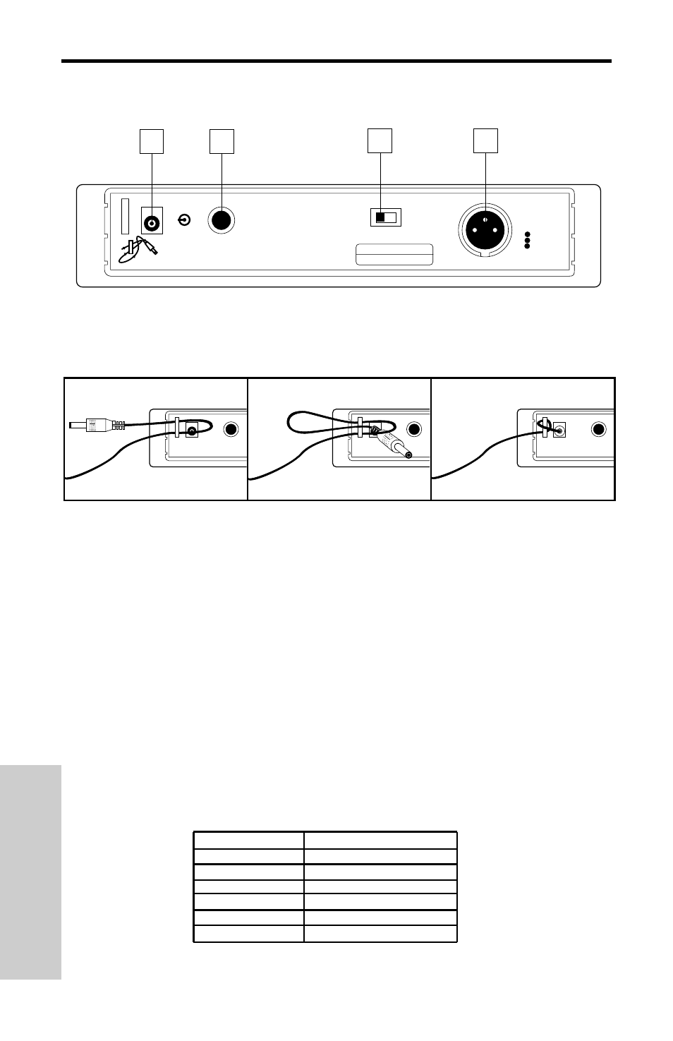 Tabla de conversión de frecuencias, Tabla de conversión de frecuencias 36, Recorrido guiado - ur1 | Esp anol | Samson UHF 801 User Manual | Page 36 / 45