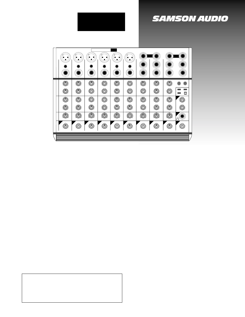 Samson Mixpad 12 User Manual | 2 pages