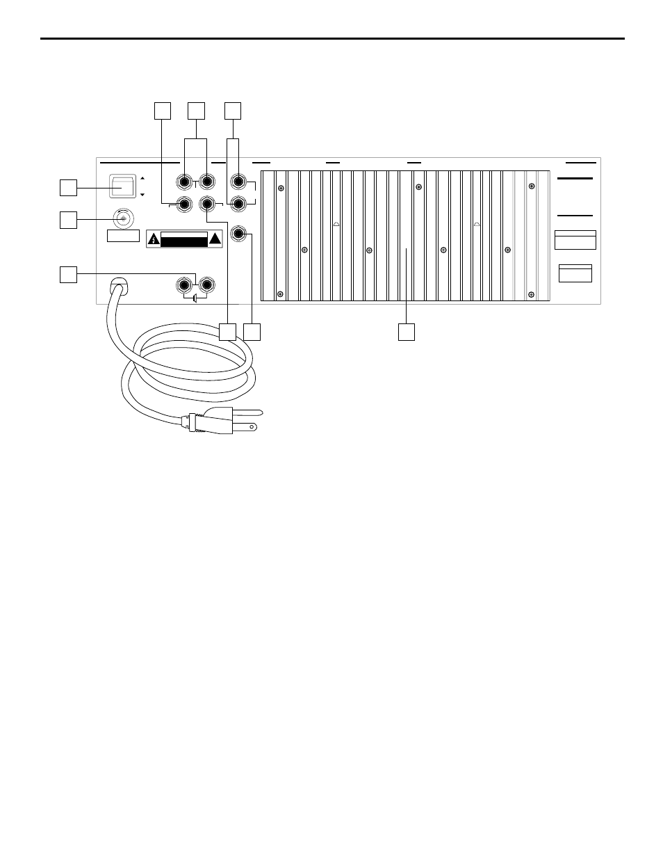 Rear panel, Rear panel 14, Guided tour - s63 rear panel | Samson S63 User Manual | Page 16 / 29