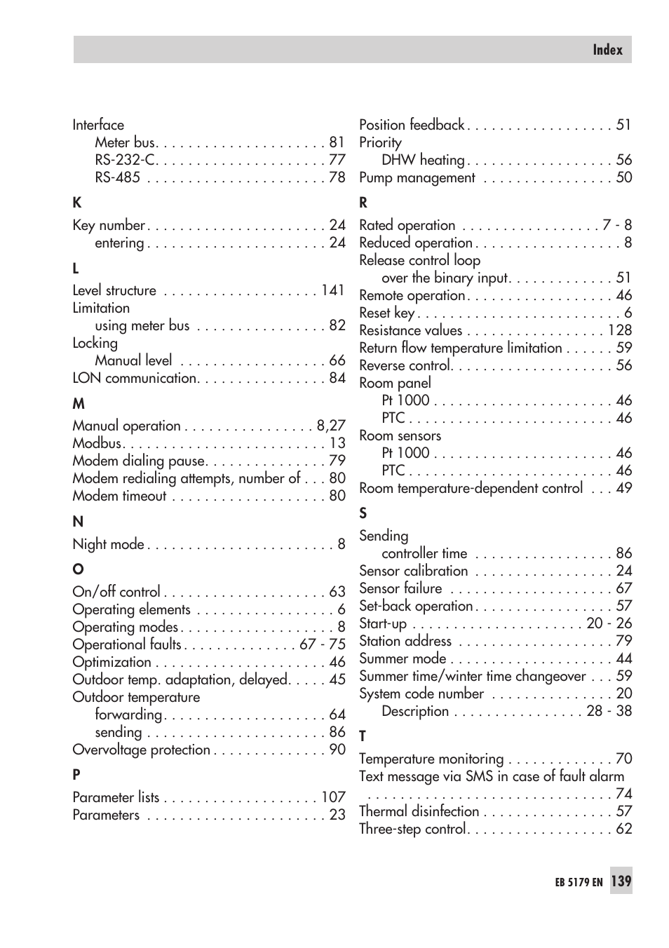 Samson Trovis 5100 User Manual | Page 139 / 142