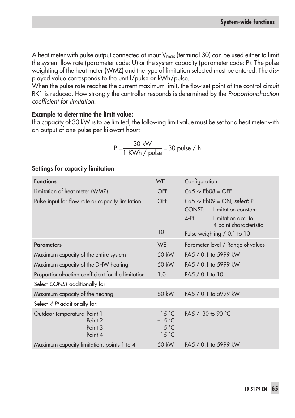 12 loc king manual level 65, Locking manual level | Samson Trovis 5100 User Manual | Page 65 / 142