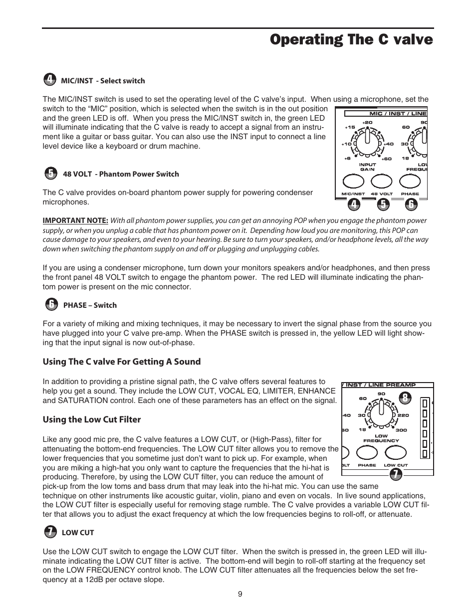 Operating the c valve | Samson C.valve C Class User Manual | Page 11 / 24