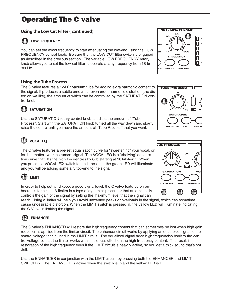 Operating the c valve | Samson C.valve C Class User Manual | Page 12 / 24